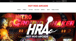 Desktop Screenshot of hotrodarcade.com